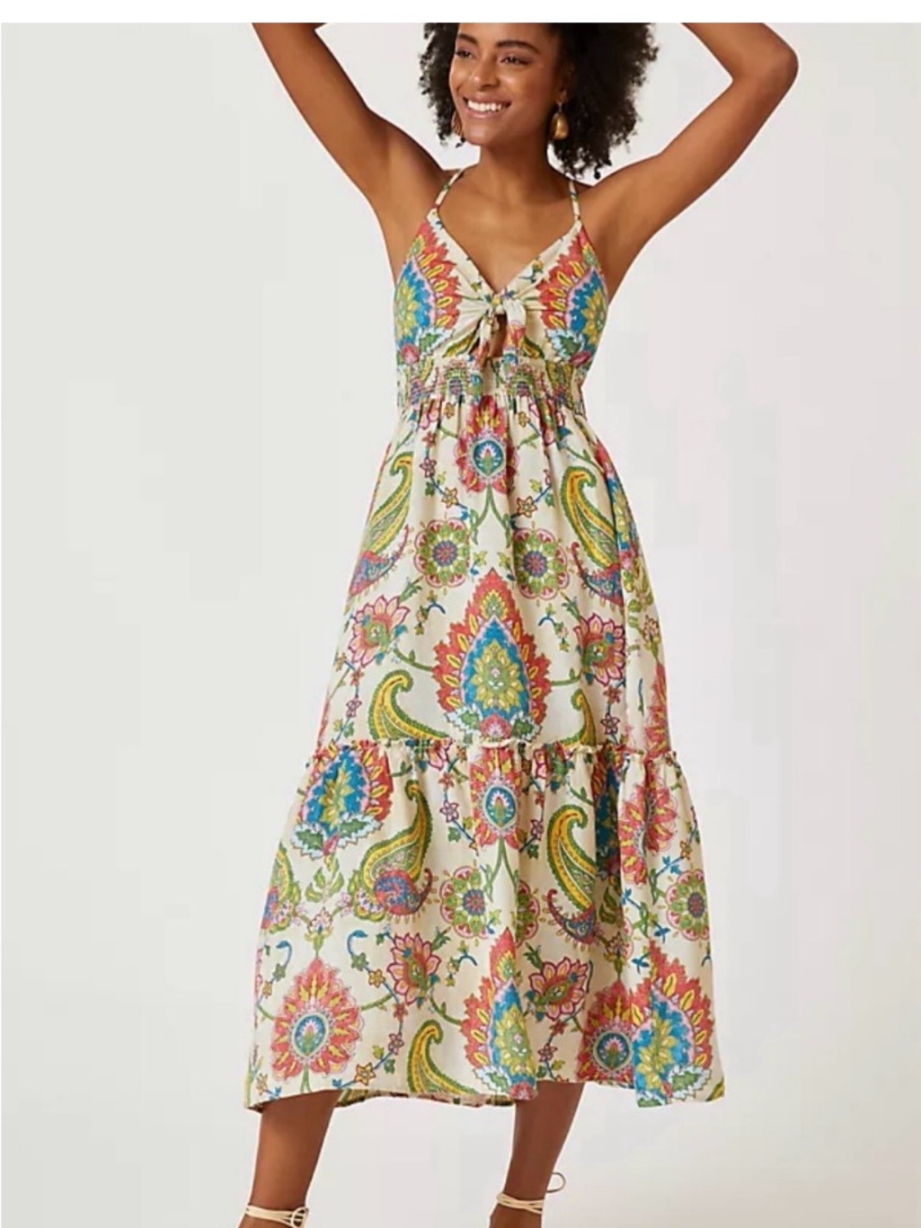 Anthropologie Ranna Gill Floral Sundress
